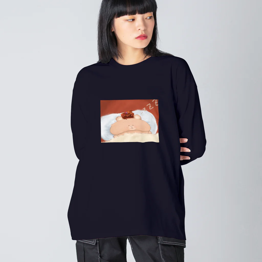 どるちぇ＊うさぎの《イラスト04》＊おきられないべあ＊ Big Long Sleeve T-Shirt