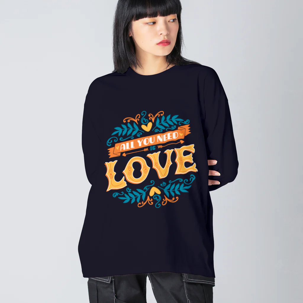 LOFT KEITHの愛こそすべて。 ビッグシルエットロングスリーブTシャツ