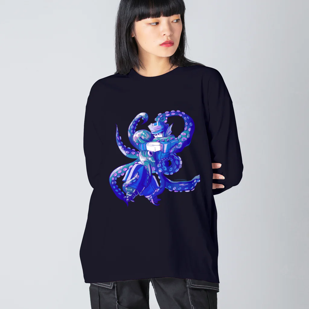 グレートクソデカエモーションVのtentacles ビッグシルエットロングスリーブTシャツ