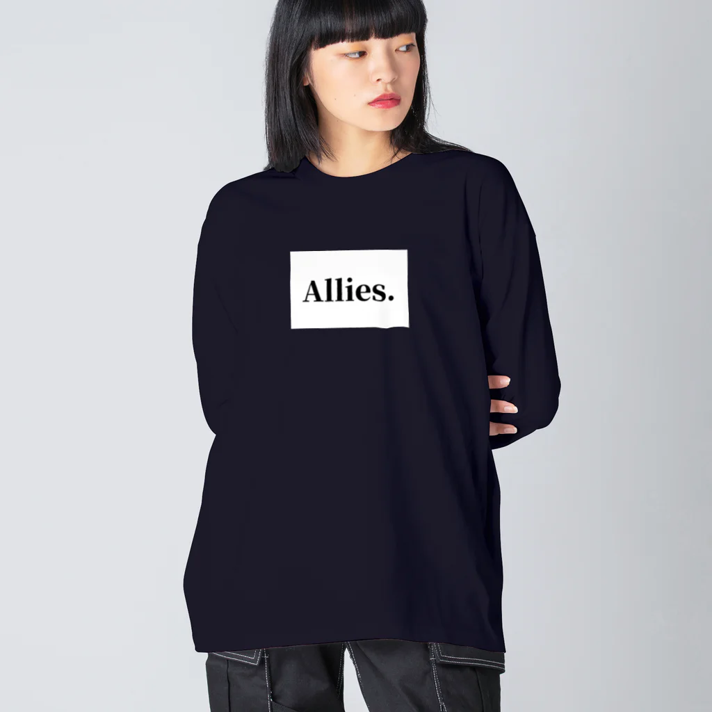 Allies. （ アライズ ）のAllies. （アライズ） ビッグシルエットロングスリーブTシャツ