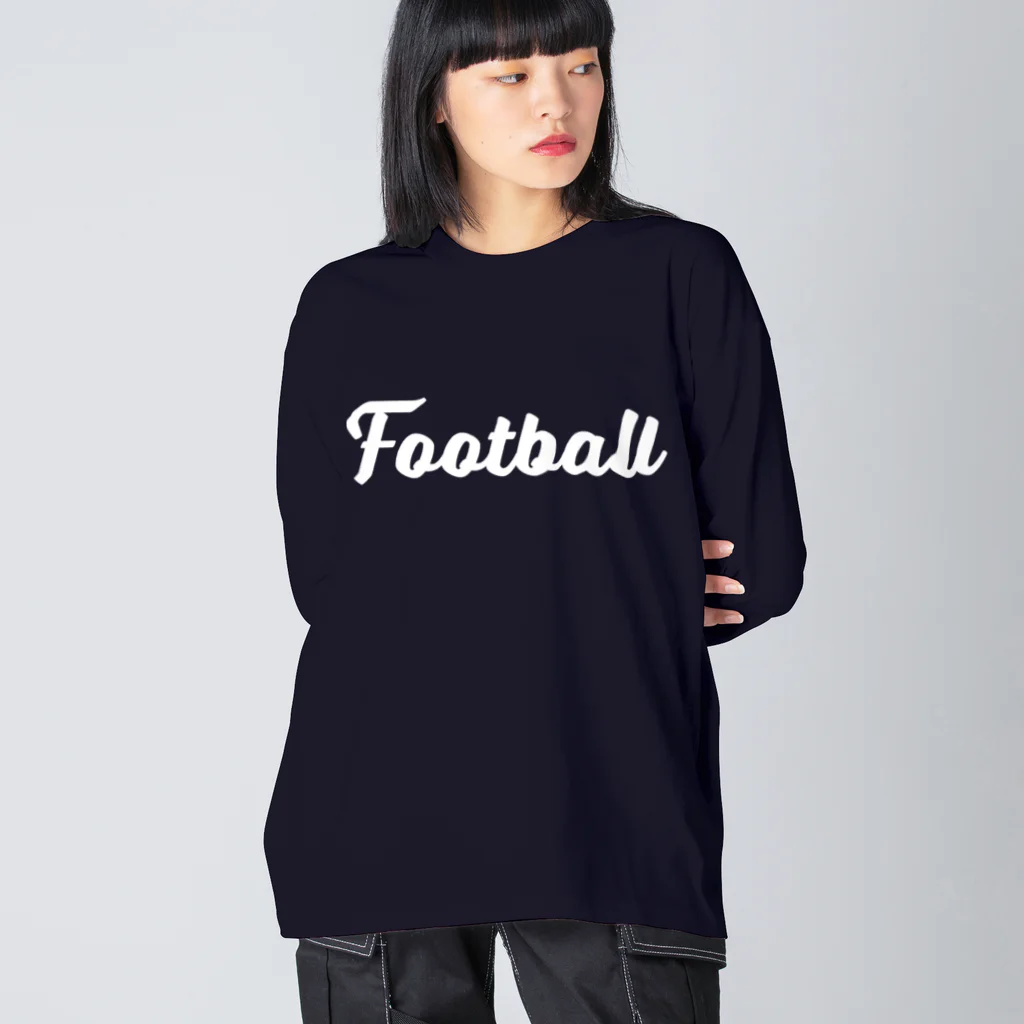 KAWAGOE GRAPHICSの定番FOOTBALL ビッグシルエットロングスリーブTシャツ