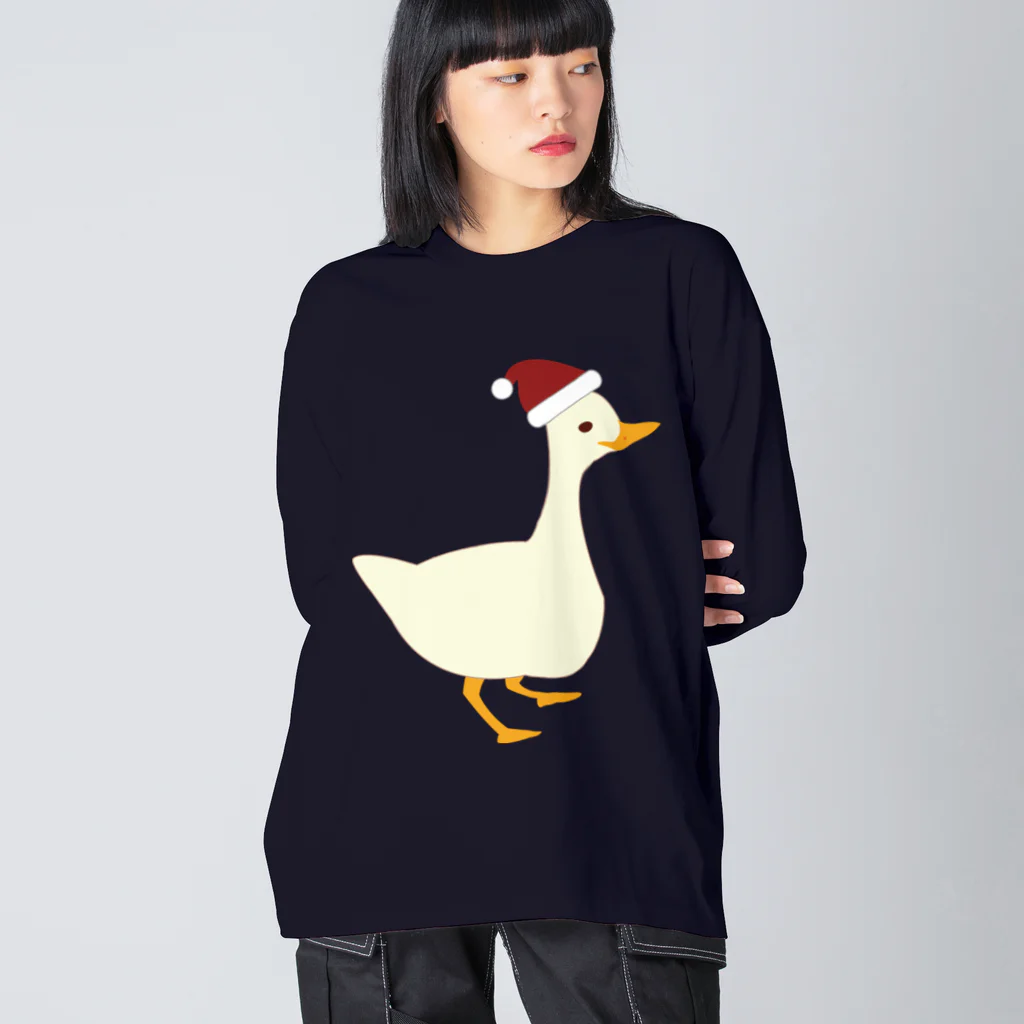 Amiのクリスマスの行進 アヒル Big Long Sleeve T-Shirt