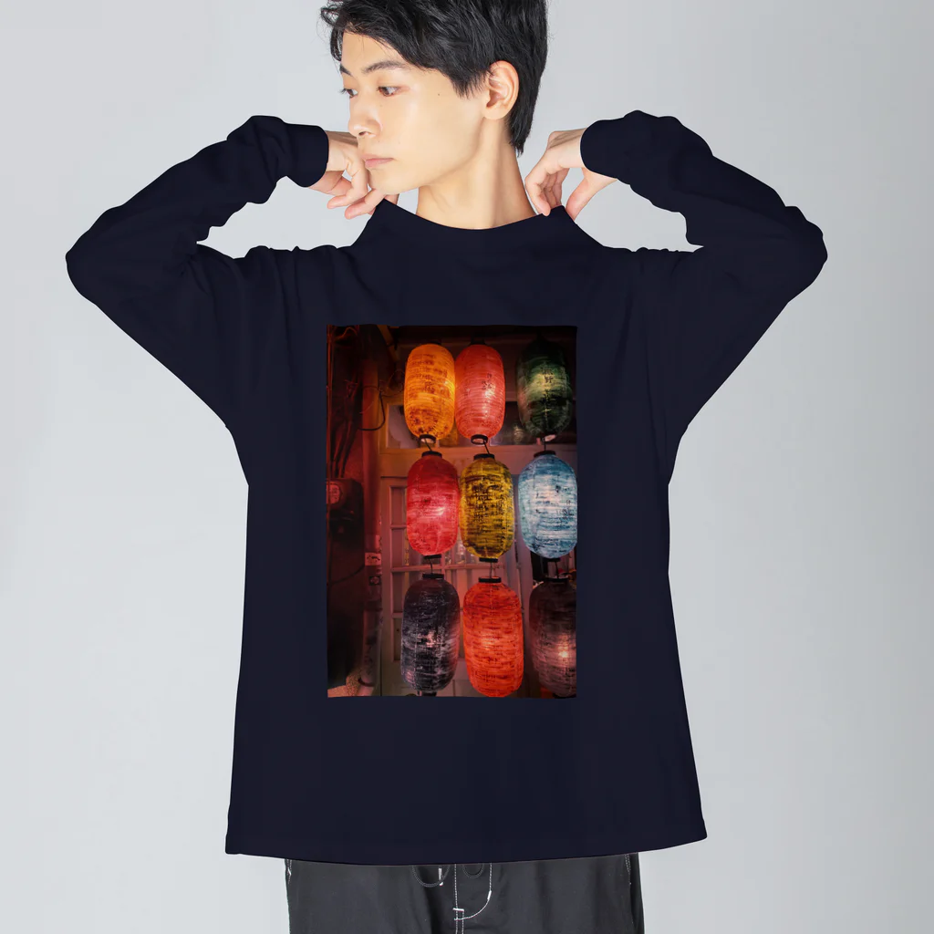 台湾エモい屋さんの台南レトロ Big Long Sleeve T-Shirt