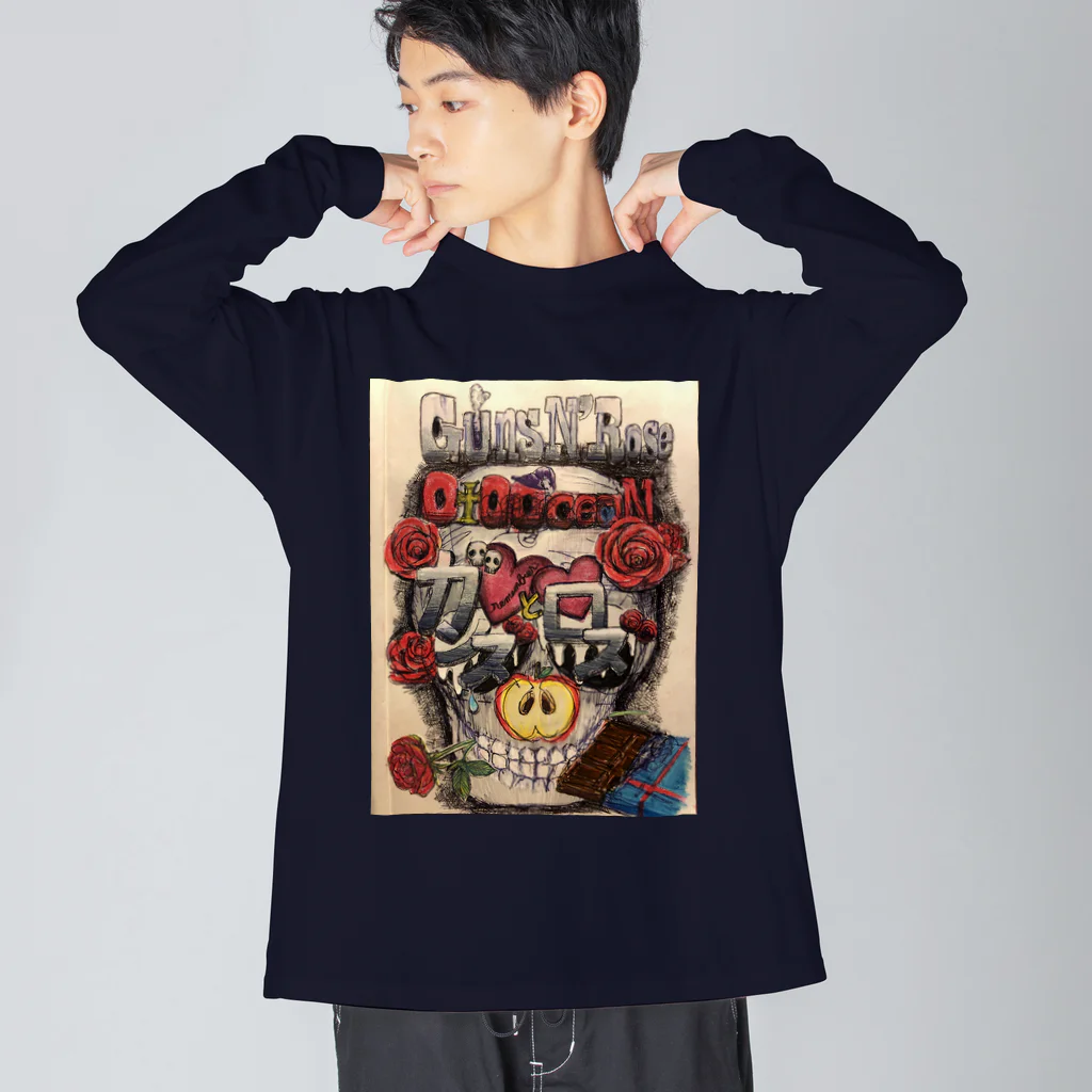 このっけるのガンズとロズ Big Long Sleeve T-Shirt