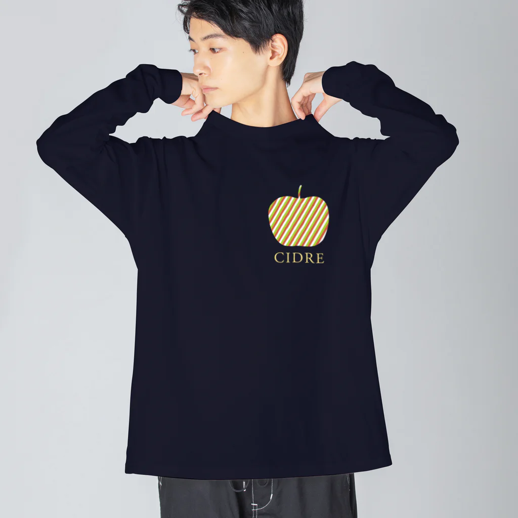 KAWAGOE GRAPHICSの着るシードル Big Long Sleeve T-Shirt