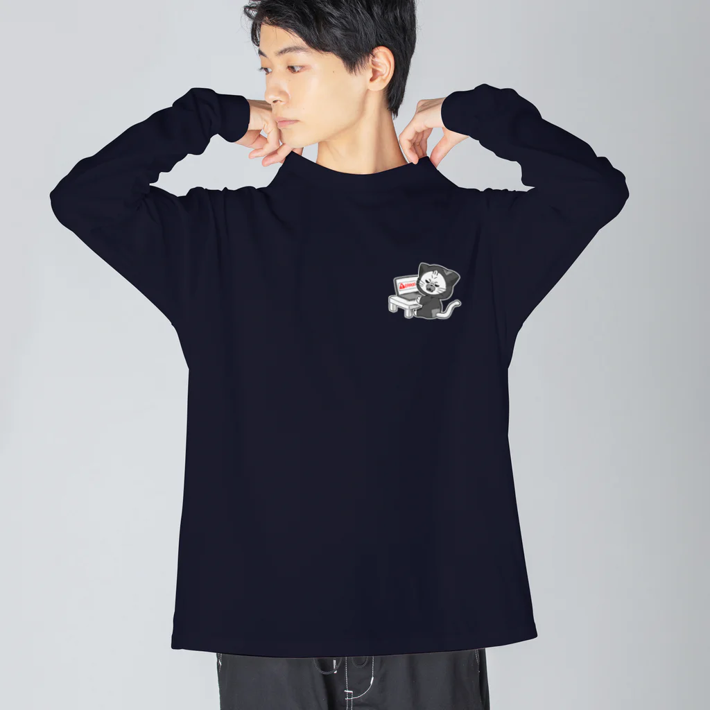 越後屋グッズ店のブランクくんエラー Big Long Sleeve T-Shirt