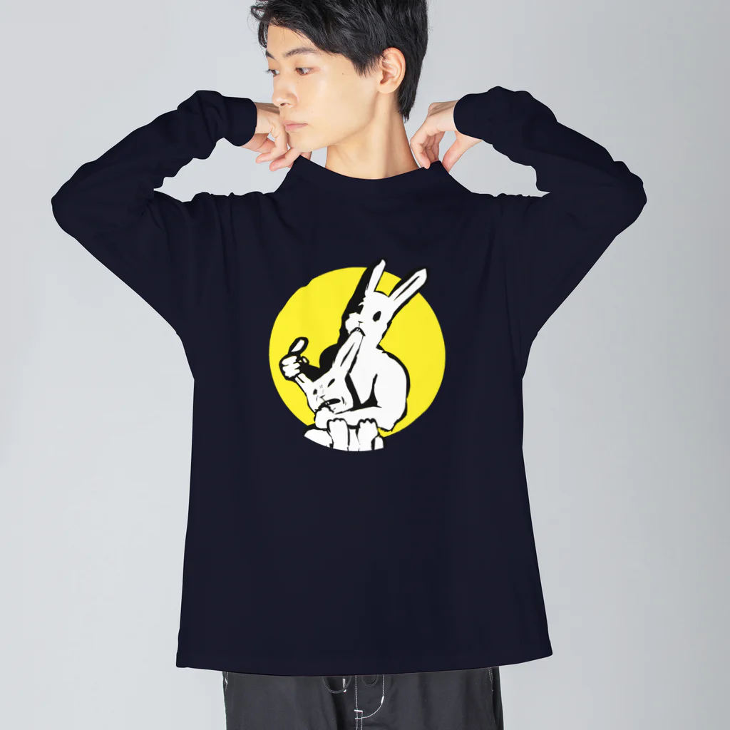 LONESOME TYPE ススの共喰い🐰（ウサギ） Big Long Sleeve T-Shirt