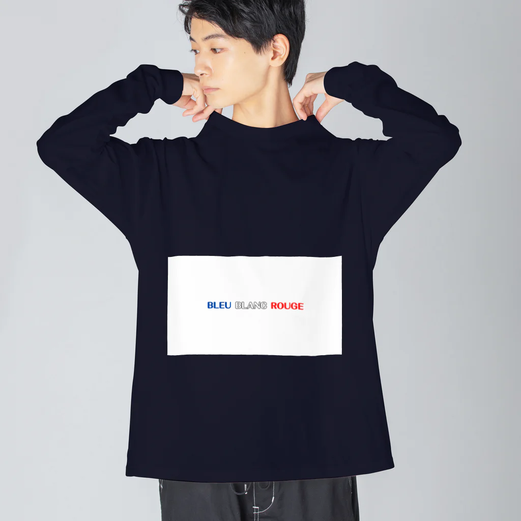 PetiteFranceのBLEU BLANC ROUGE Big Long Sleeve T-Shirt