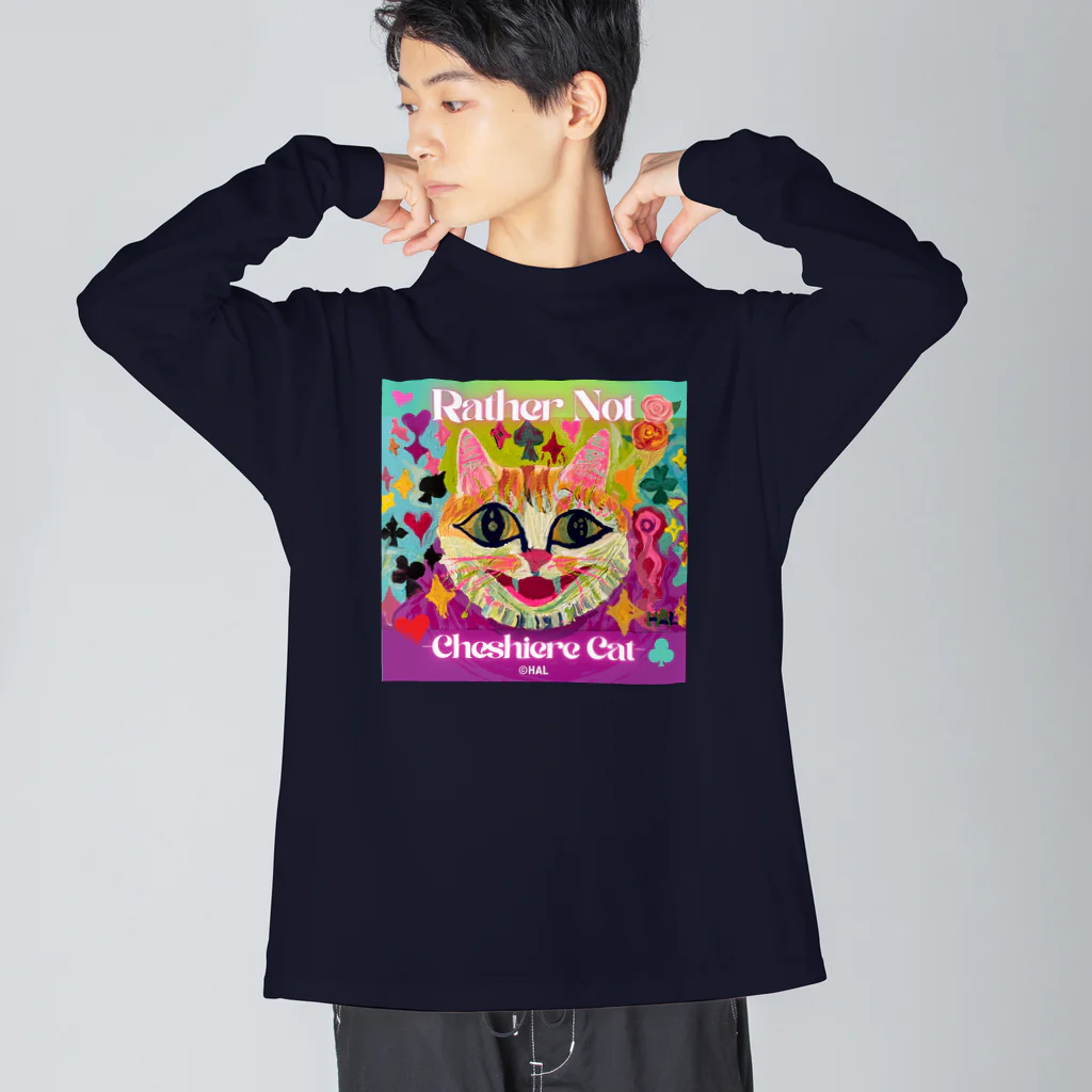 アイハラハルキ(HAL)のチェシャーキャット ビッグシルエットロングスリーブTシャツ