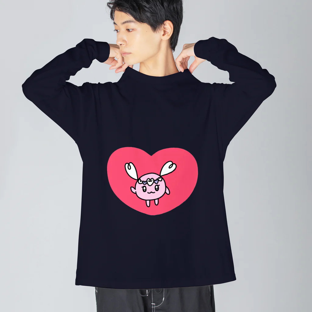 天使のお守りのラビュのラブ♡ Big Long Sleeve T-Shirt