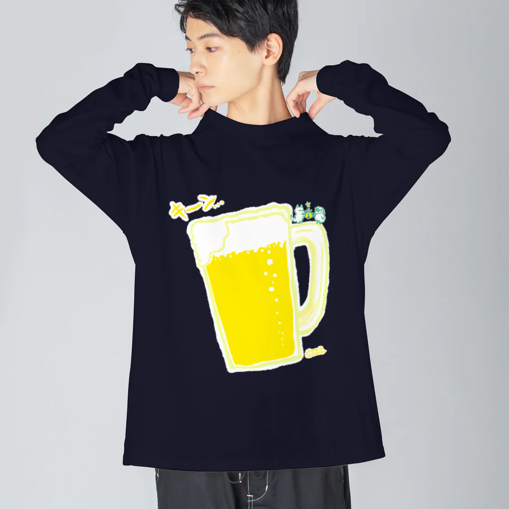 mei’s_atelier_shopのいやさか、BIGジョッキ。 Big Long Sleeve T-Shirt