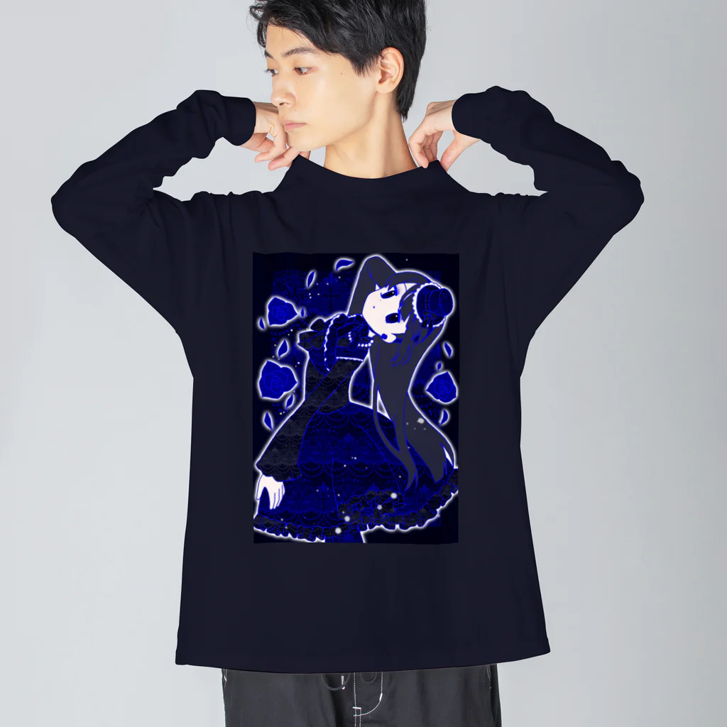 かわいいもののおみせ　いそぎんちゃくのゴシックロリィタちゃん Big Long Sleeve T-Shirt