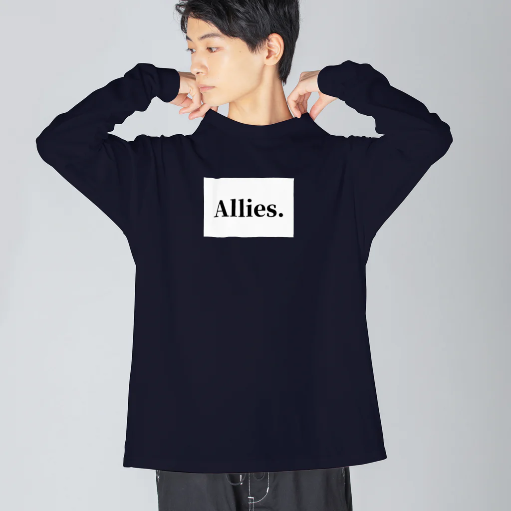 Allies. （ アライズ ）のAllies. （アライズ） ビッグシルエットロングスリーブTシャツ