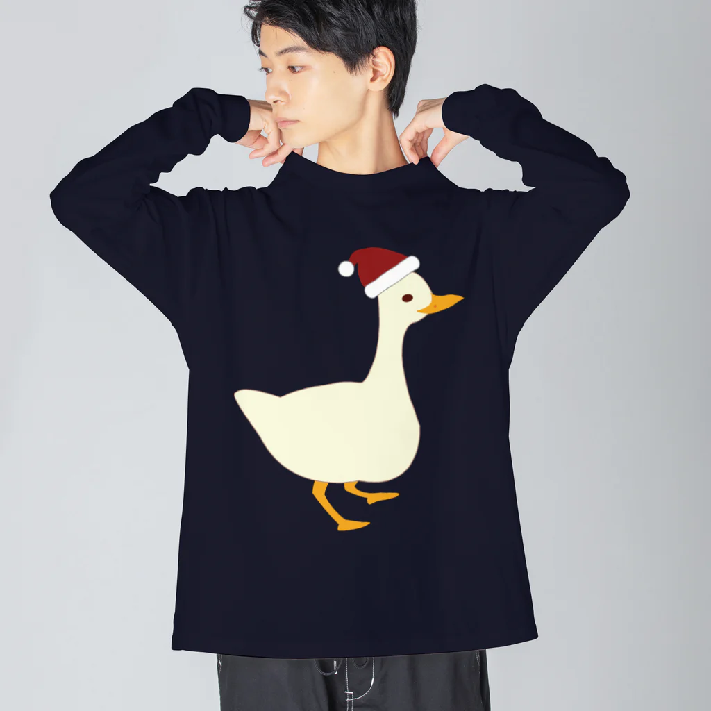 Amiのクリスマスの行進 アヒル Big Long Sleeve T-Shirt