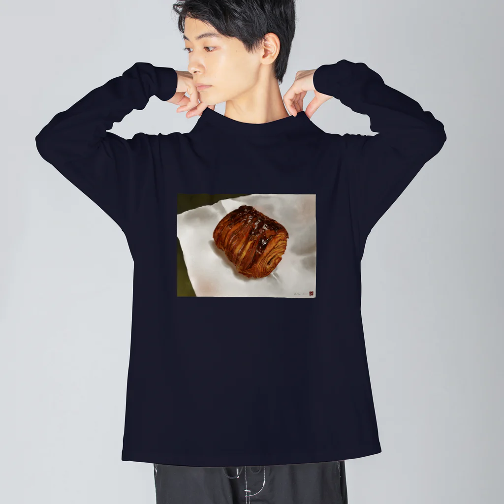 詠美びゃく夜 shopのchocolatine Big Long Sleeve T-Shirt