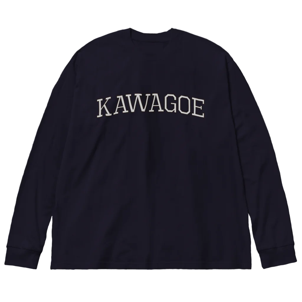 KAWAGOE GRAPHICSの世界の都市シリーズ　１　川越 Big Long Sleeve T-Shirt