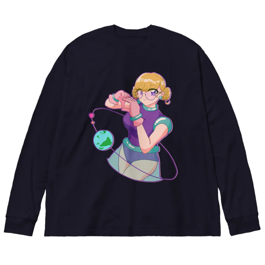 エナ学購買部のアイドルシリーズ:なかいちゃん Big Long Sleeve T-Shirt