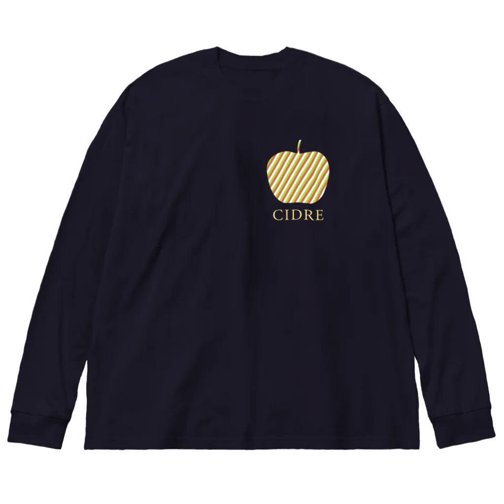 KAWAGOE GRAPHICSの着るシードル Big Long Sleeve T-Shirt