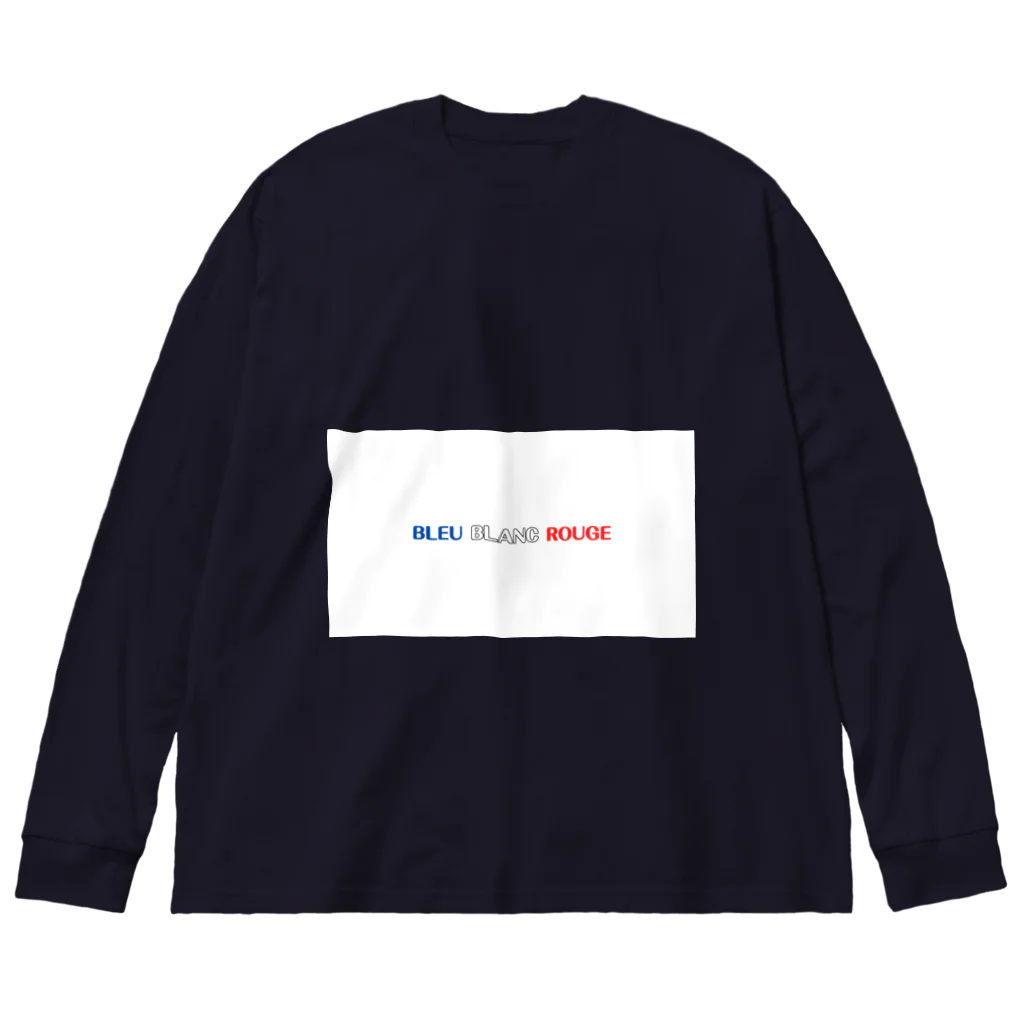 PetiteFranceのBLEU BLANC ROUGE Big Long Sleeve T-Shirt