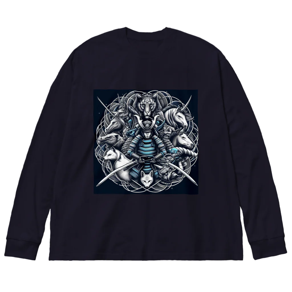 bycatの侍大将とshinobi達 Big Long Sleeve T-Shirt