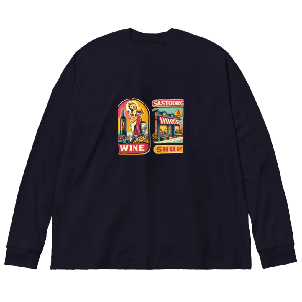 MOONY'S Wine ClosetのClassic Vino Big Long Sleeve T-Shirt