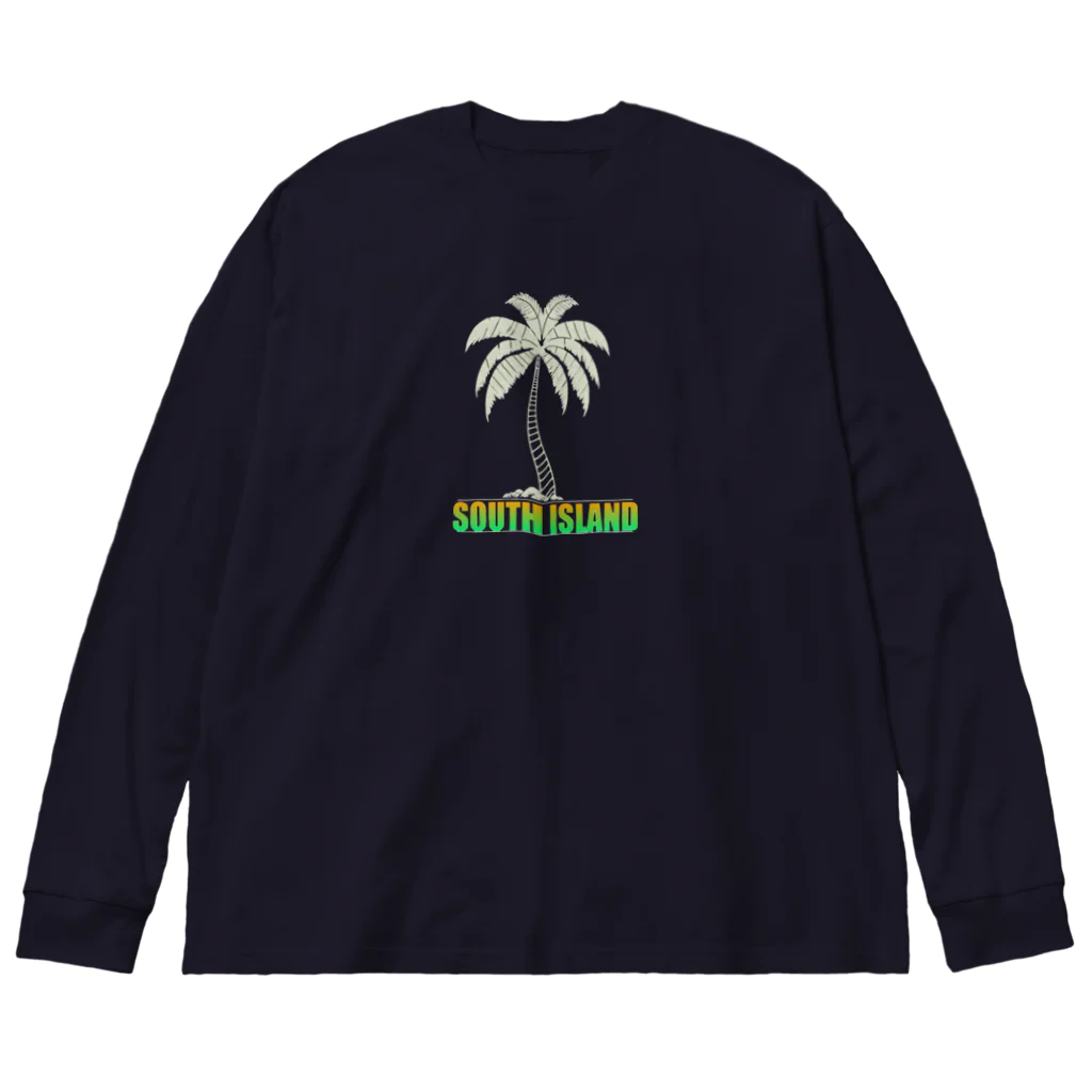 TAKU_HのSOUTHISLAND Big Long Sleeve T-Shirt