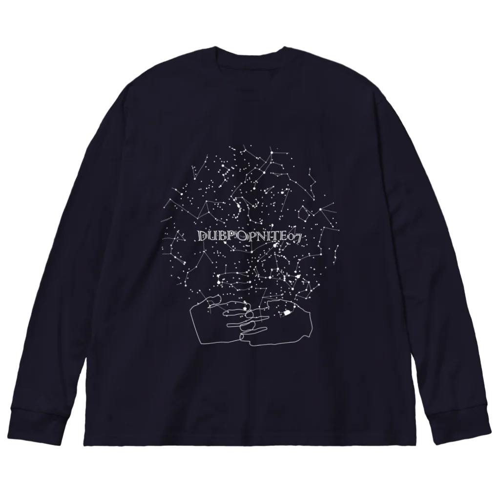 DUBPOPNITEANDMOREのDUBPOPNITE07 -w【復刻】 Big Long Sleeve T-Shirt