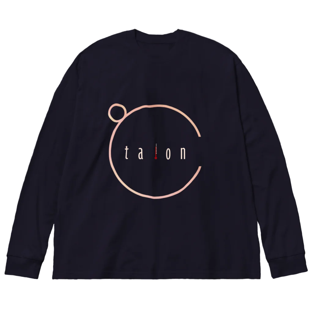 Utaco. Official SUZURI Shopの℃-taion- ビッグシルエットロングスリーブTシャツ