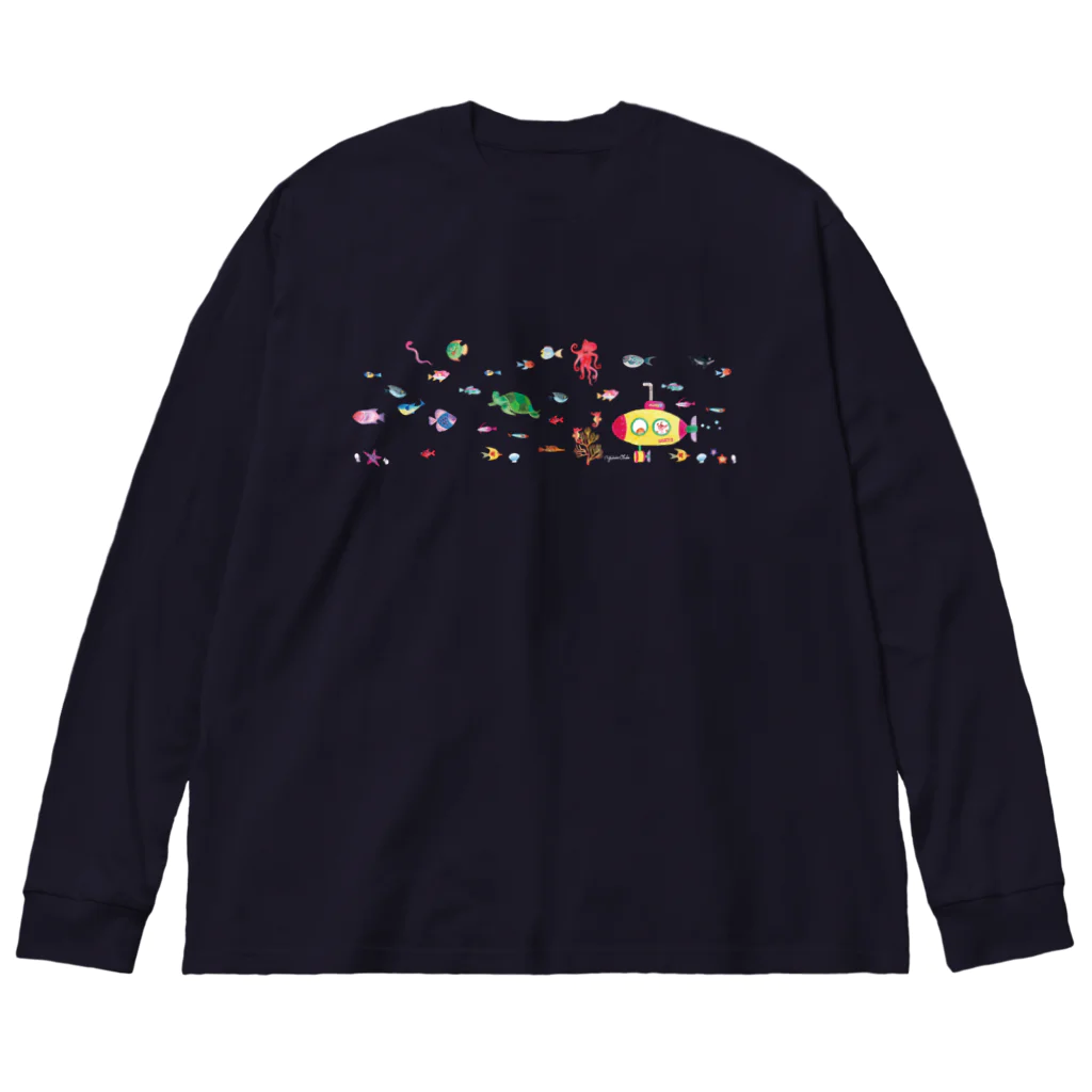 イラストレーター おおでゆかこのFish2 Big Long Sleeve T-Shirt