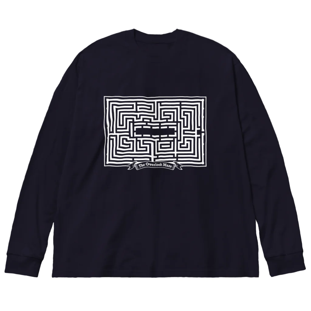 stereovisionのHotel Maze Map  ビッグシルエットロングスリーブTシャツ