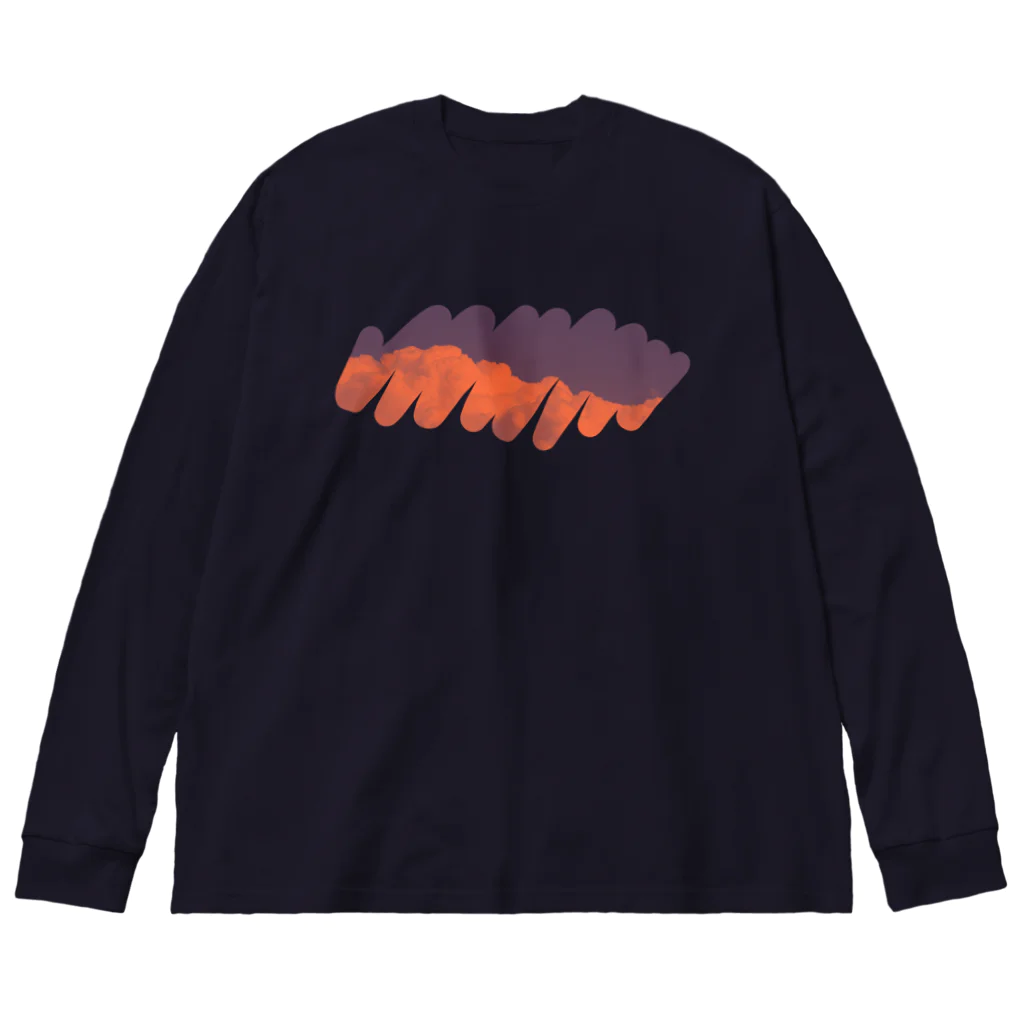 のゆきのしゃしーんの秋色 Big Long Sleeve T-Shirt