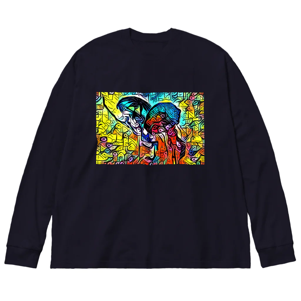 MomenTees ANNEXの何色の未来？ Big Long Sleeve T-Shirt