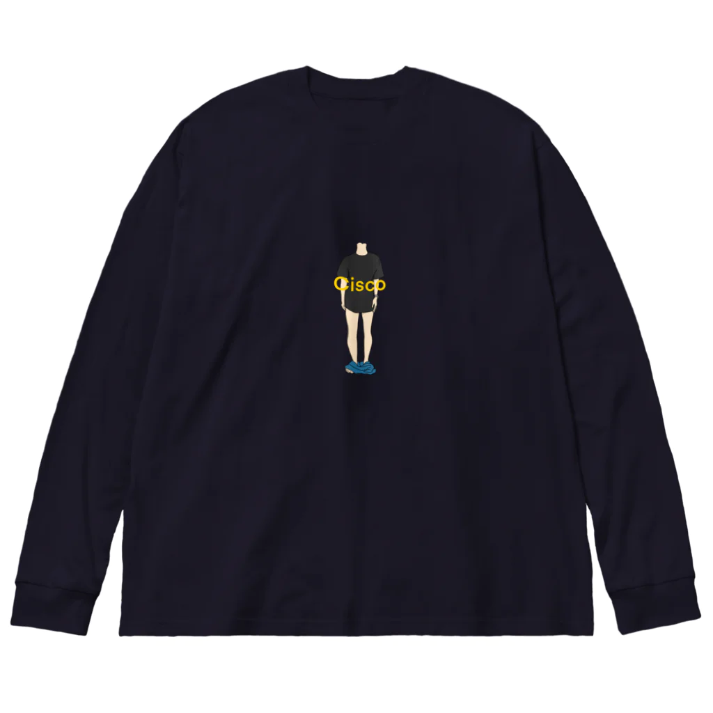 Cisco Designの脱いだ人です Big Long Sleeve T-Shirt