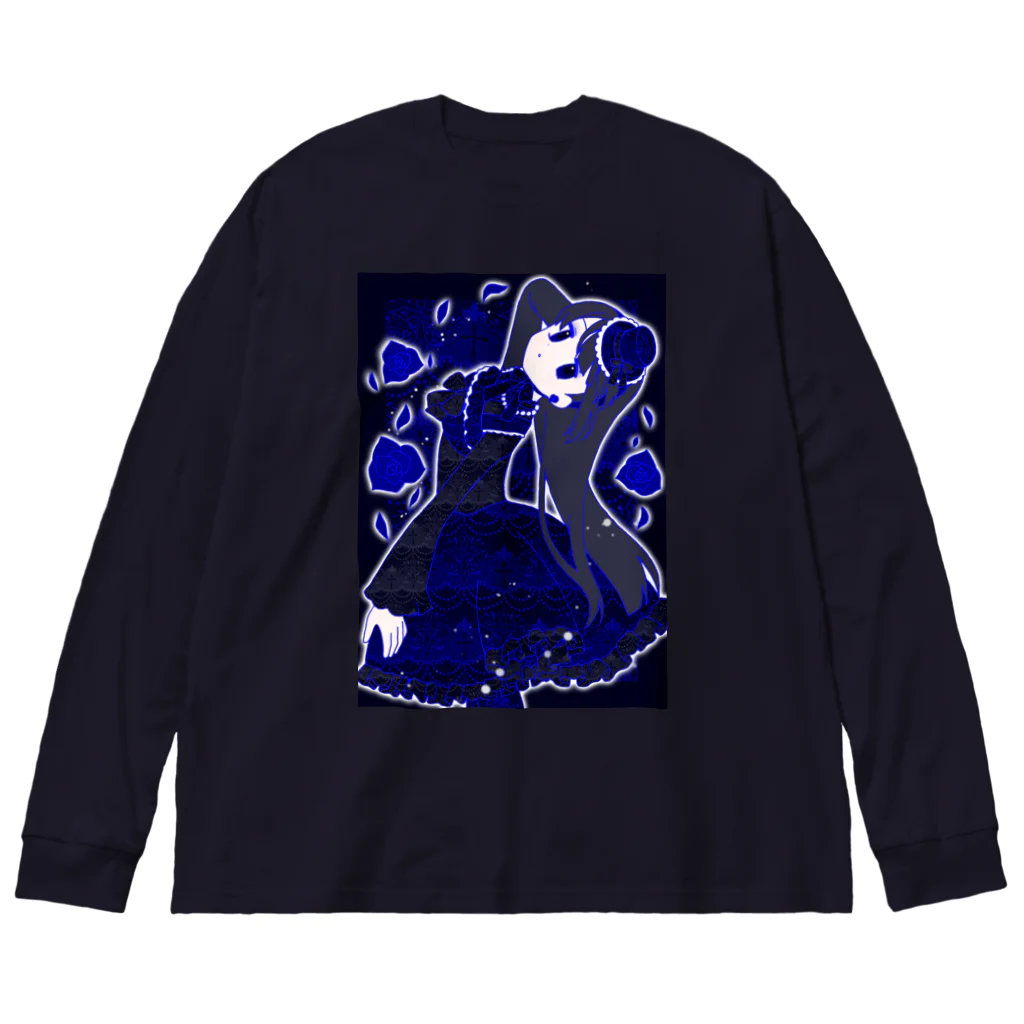 かわいいもののおみせ　いそぎんちゃくのゴシックロリィタちゃん Big Long Sleeve T-Shirt