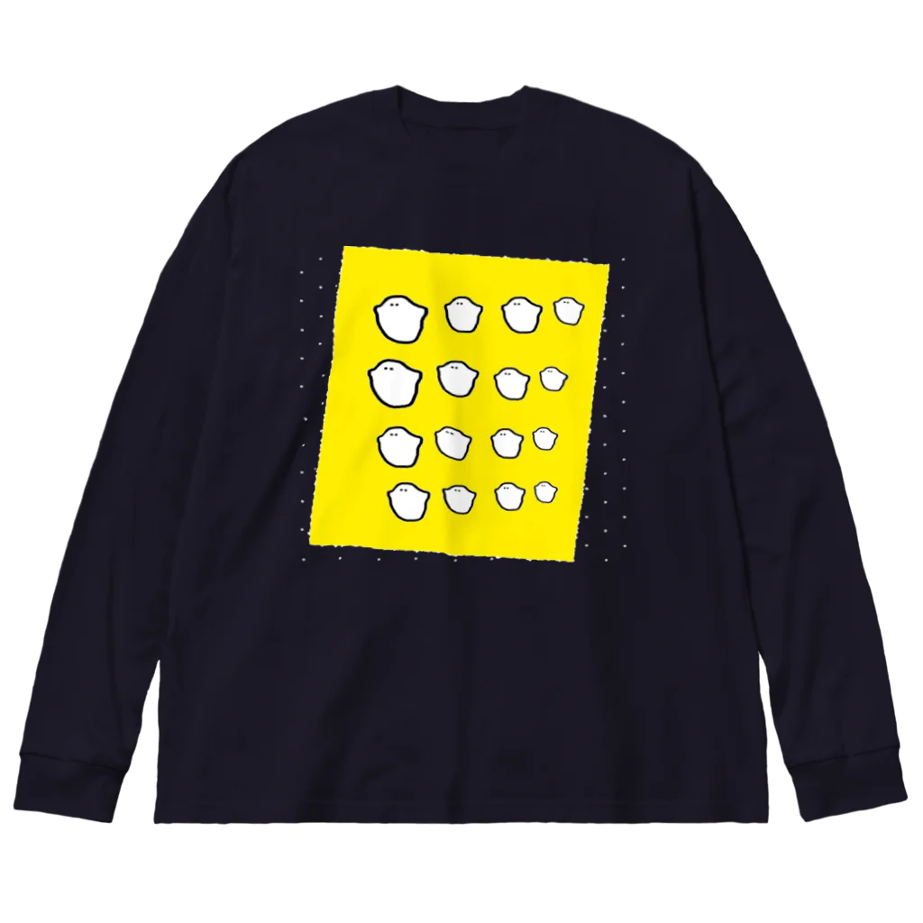 inko andの団結オバケちゃん Big Long Sleeve T-Shirt