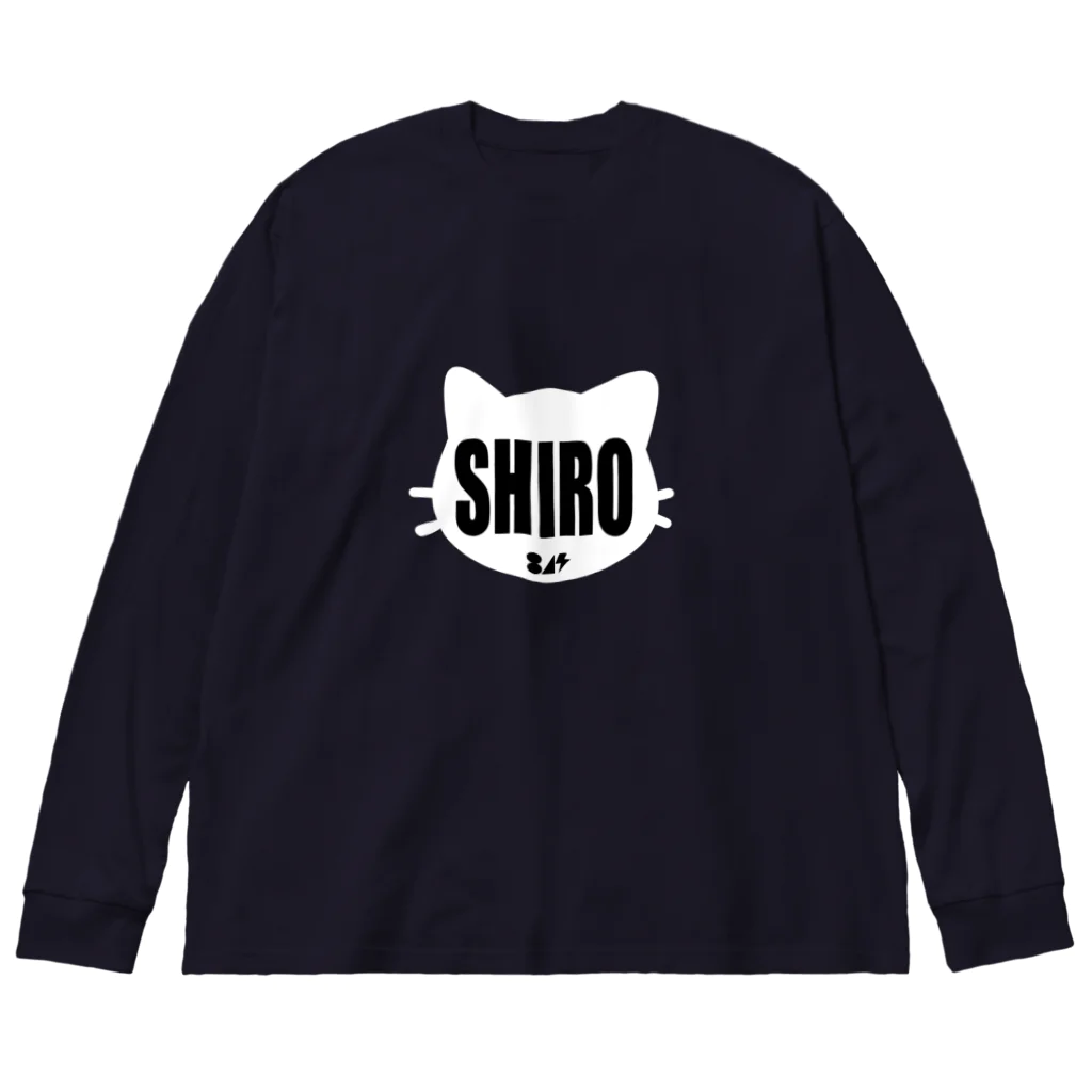 はちよんごのSHIRO ビッグシルエットロングスリーブTシャツ