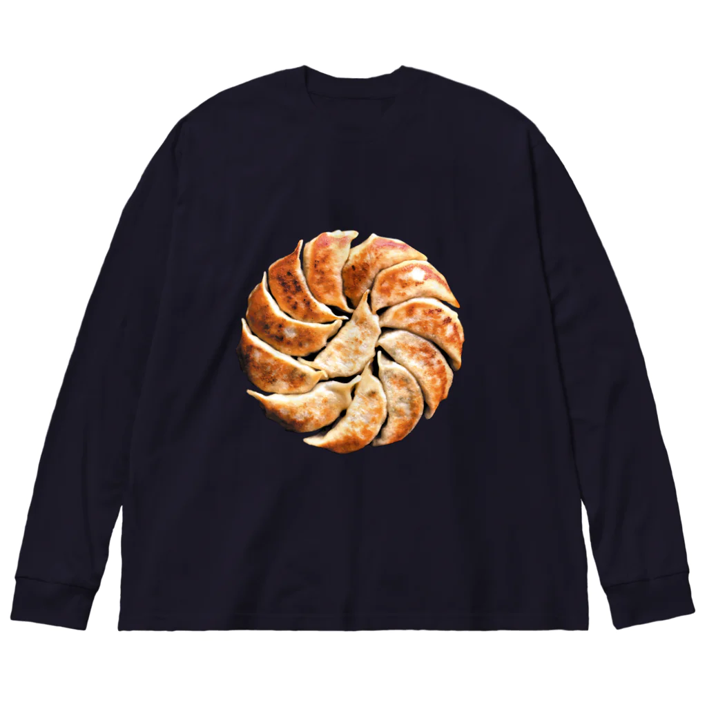 dumpling me 〈饺子我〉の焼餃子 Big Long Sleeve T-Shirt