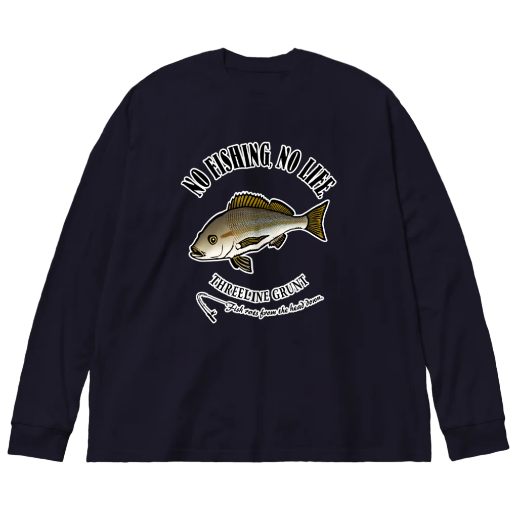 猫と釣り人のISAKI_EB_1CW Big Long Sleeve T-Shirt