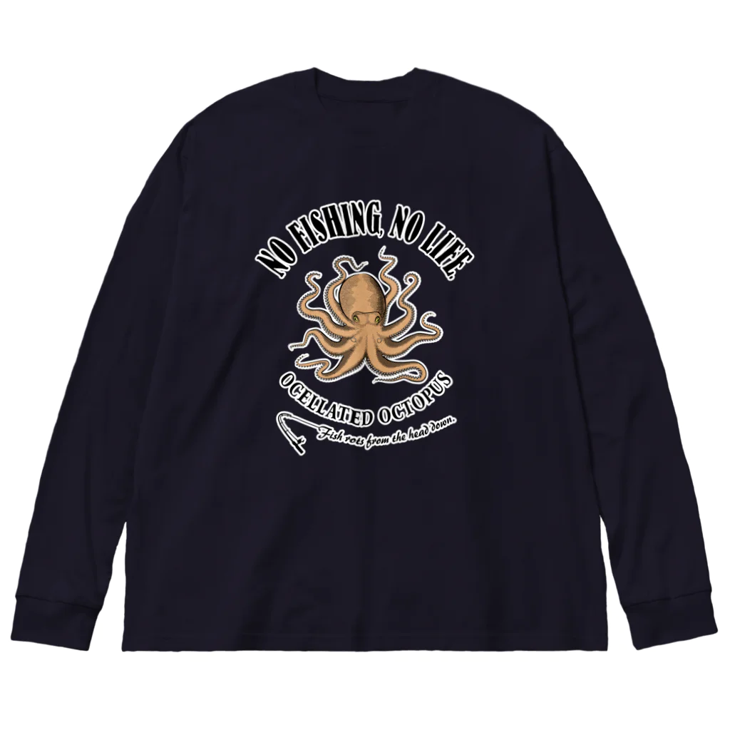 猫と釣り人のIIDAKO_EB_1CW Big Long Sleeve T-Shirt