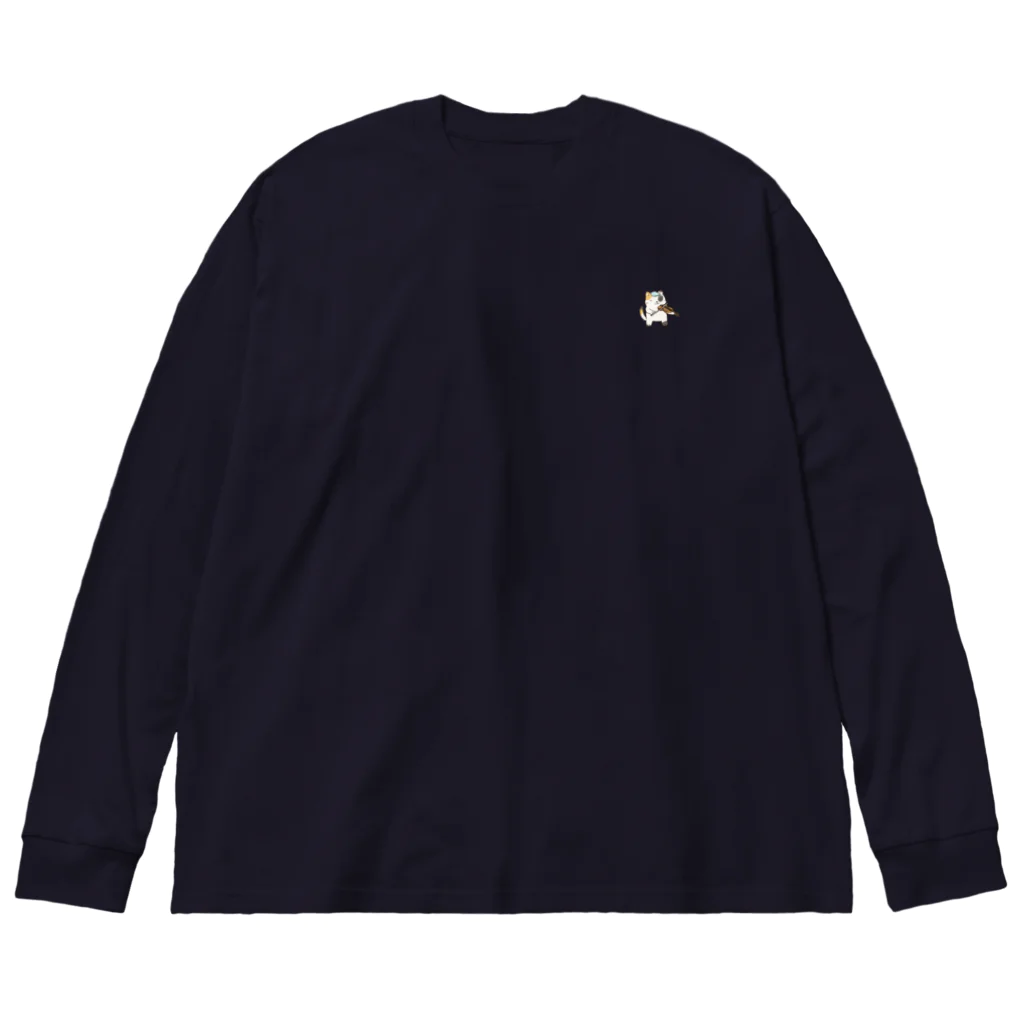 フミ子グッズショップのフミ子ネコ Big Long Sleeve T-Shirt