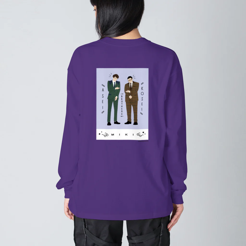 よしもと芸人オフィシャルショップのzakkaYOSHIMOTO ミキ Big Long Sleeve T-Shirt