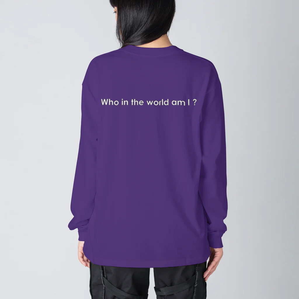 #Me-tag me-のPlumeria Big Long Sleeve T-Shirt