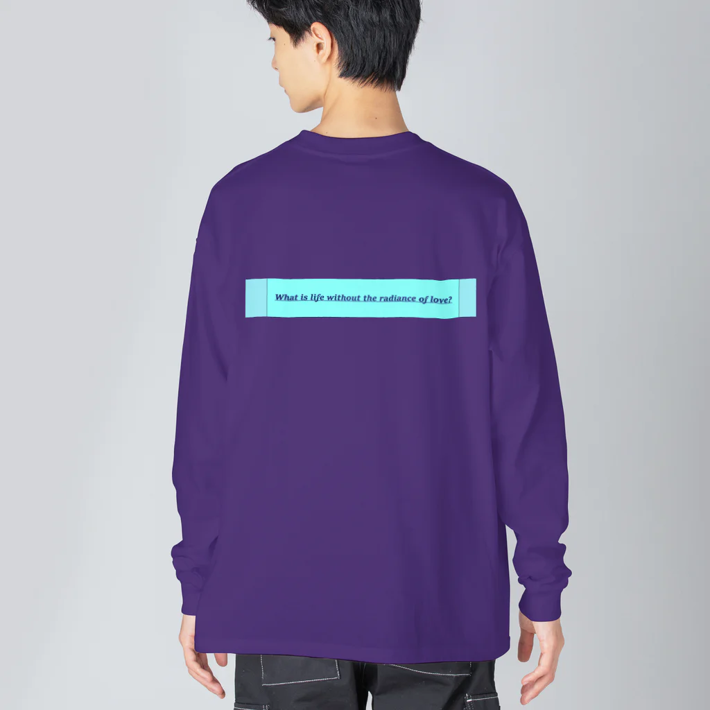 ♡BE HAPPY♡の恋する魚たち Big Long Sleeve T-Shirt