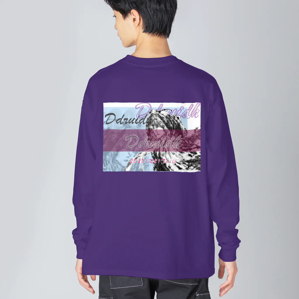 Twill2011のDdruidh(魔法使い） Big Long Sleeve T-Shirt