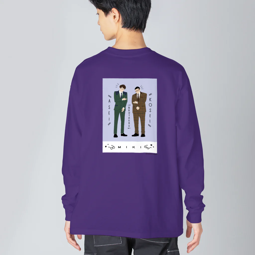 よしもと芸人オフィシャルショップのzakkaYOSHIMOTO ミキ Big Long Sleeve T-Shirt