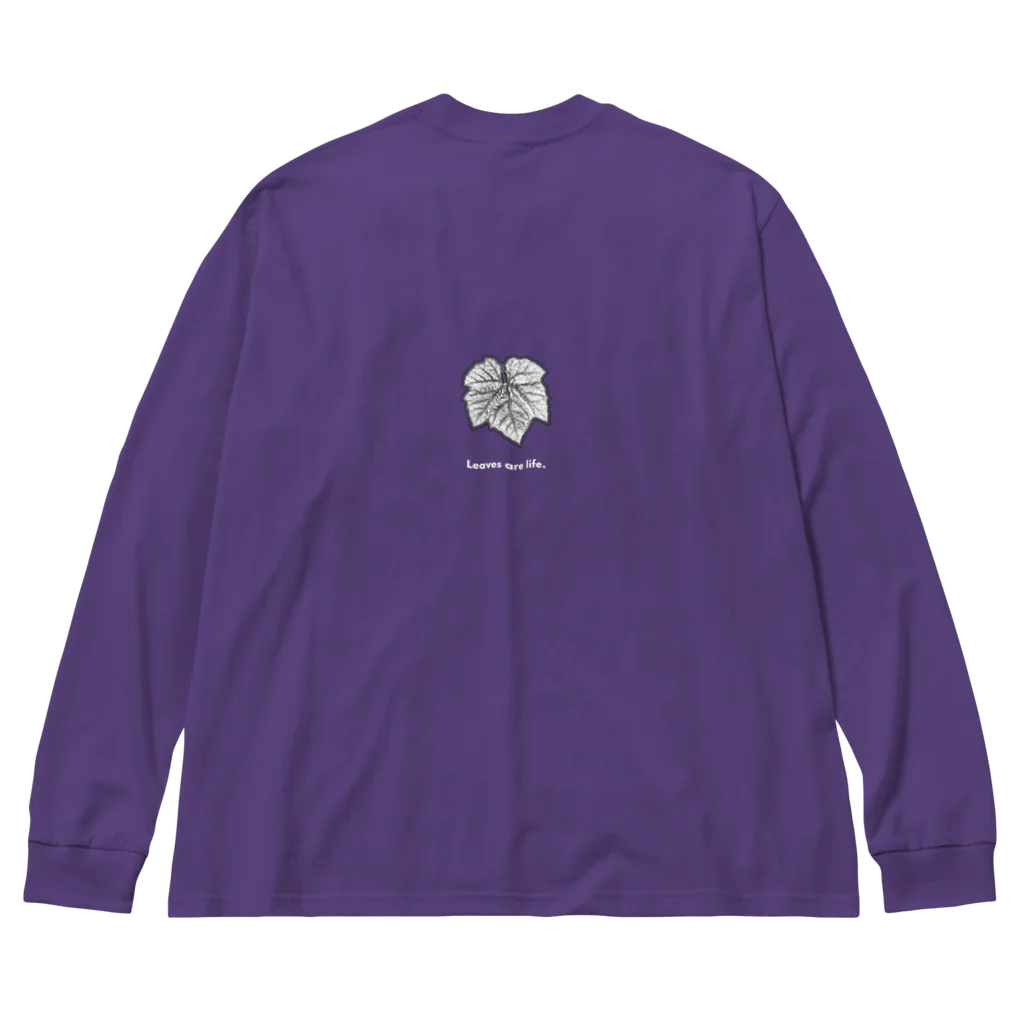 KAWANOのfavorite grape? ビッグシルエットロングスリーブTシャツ