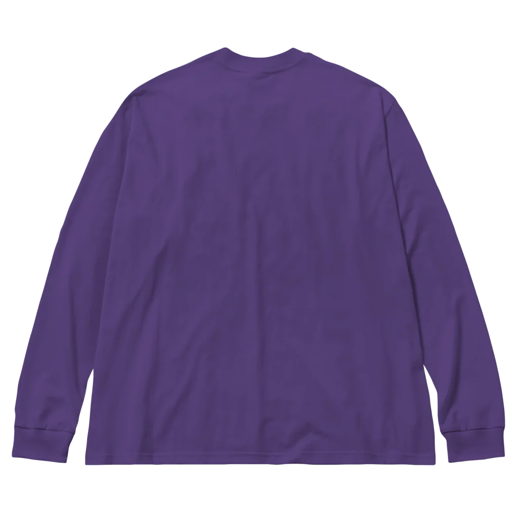 常葉屋の紫しか勝たん ビッグシルエットロングスリーブTシャツ