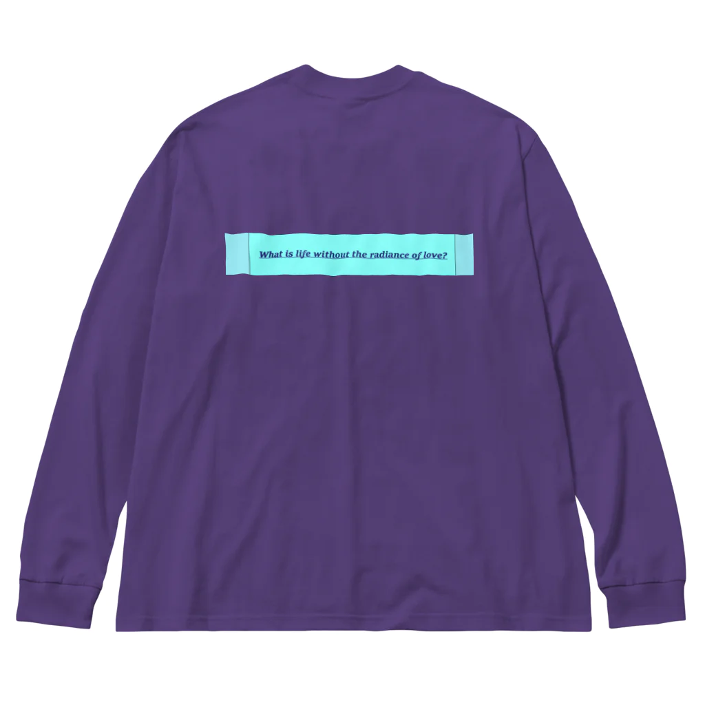 ♡BE HAPPY♡の恋する魚たち Big Long Sleeve T-Shirt