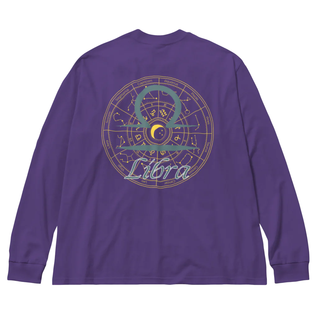 Sunlit Horizonの星めぐり《Libra・天秤座》 Big Long Sleeve T-Shirt