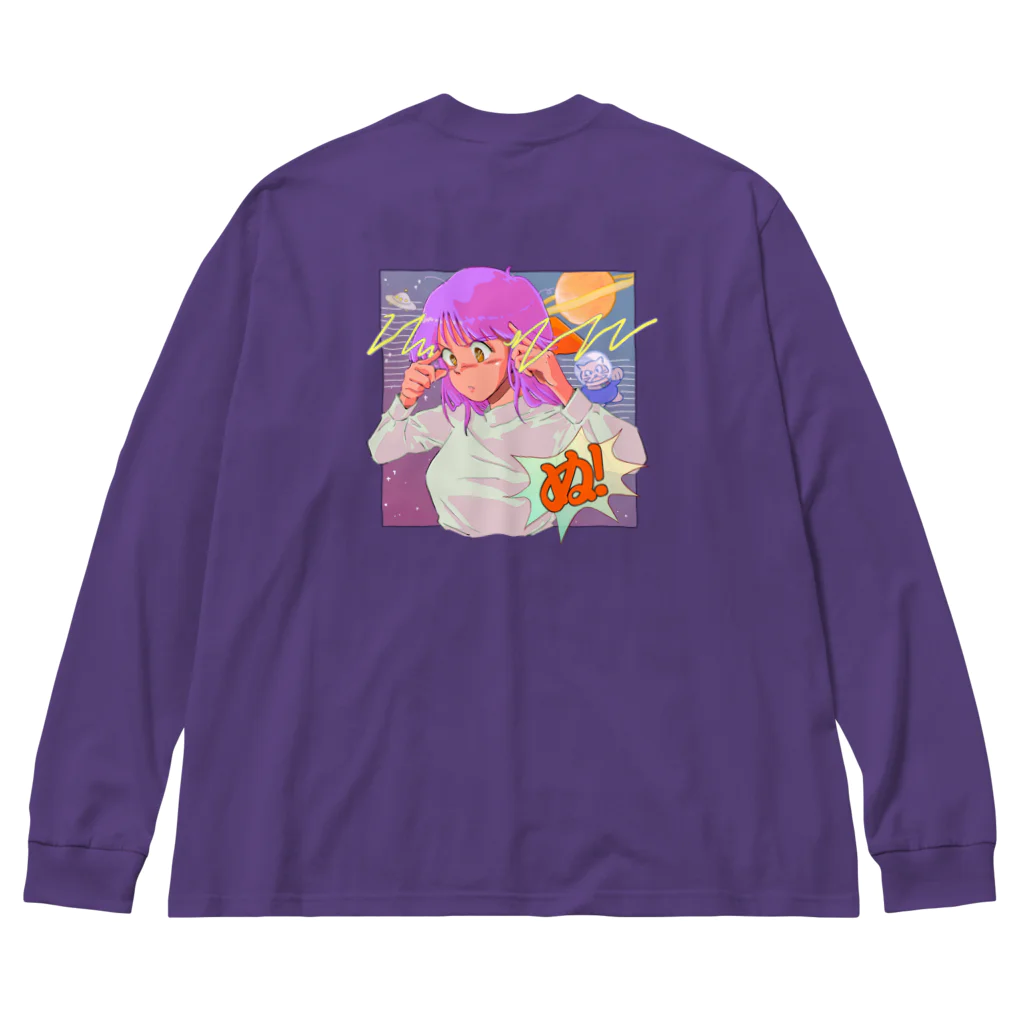 みどりいろ通信のぬ！ Big Long Sleeve T-Shirt